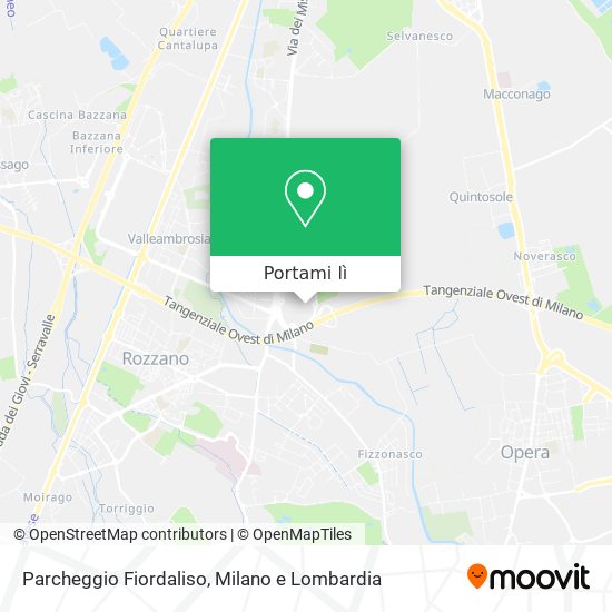 Mappa Parcheggio Fiordaliso