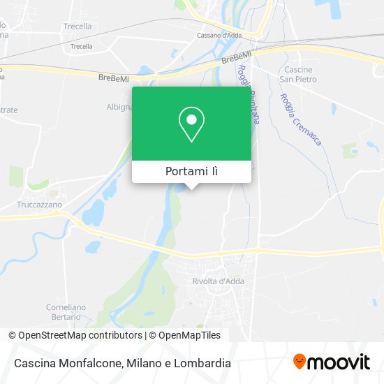Mappa Cascina Monfalcone