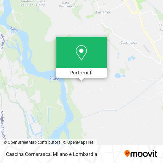 Mappa Cascina Cornarasca