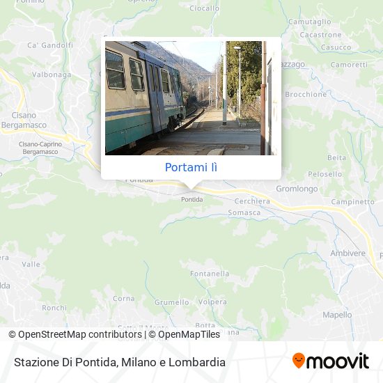 Mappa Stazione Di Pontida