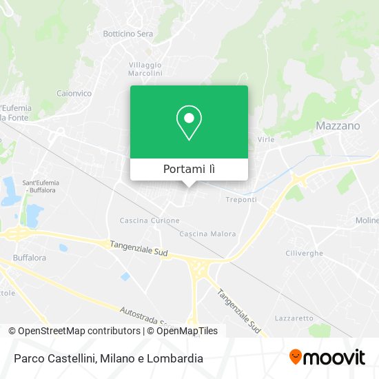 Mappa Parco Castellini