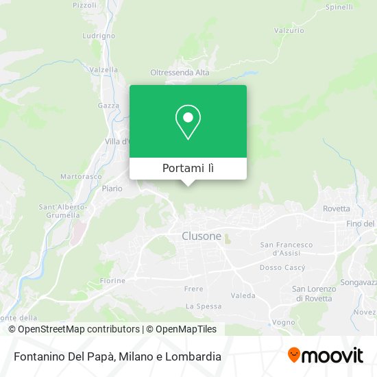 Mappa Fontanino Del Papà