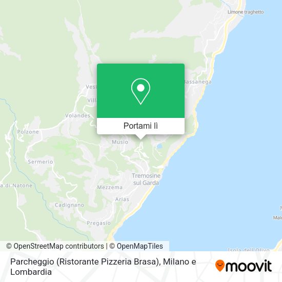 Mappa Parcheggio (Ristorante Pizzeria Brasa)