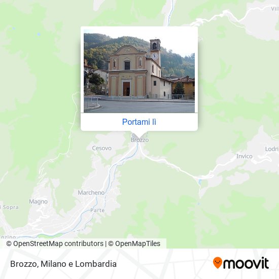 Mappa Brozzo
