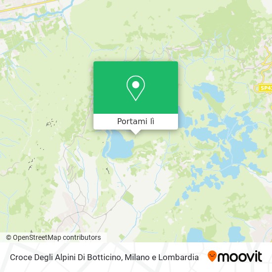 Mappa Croce Degli Alpini Di Botticino