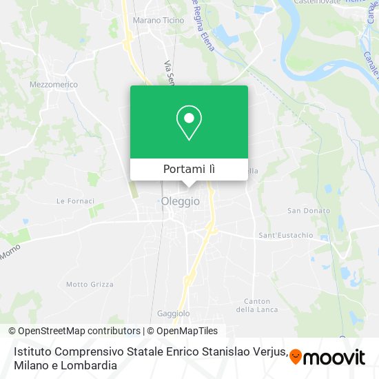 Mappa Istituto Comprensivo Statale Enrico Stanislao Verjus