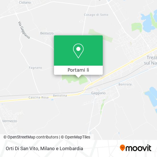 Mappa Orti Di San Vito