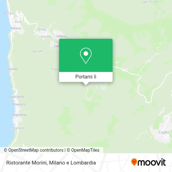 Mappa Ristorante Morini