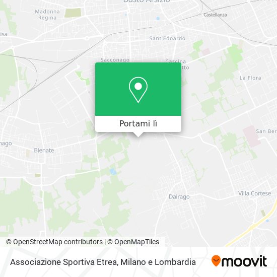 Mappa Associazione Sportiva Etrea