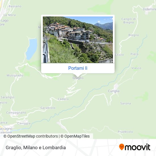 Mappa Graglio