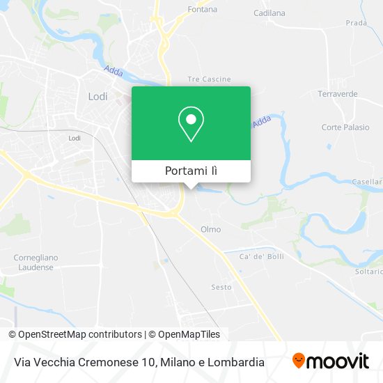 Mappa Via Vecchia Cremonese 10