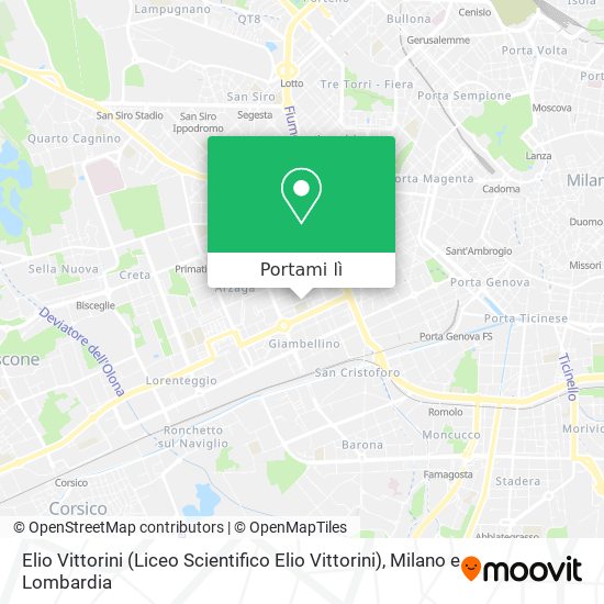 Mappa Elio Vittorini (Liceo Scientifico Elio Vittorini)