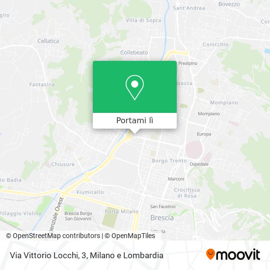 Mappa Via Vittorio Locchi, 3