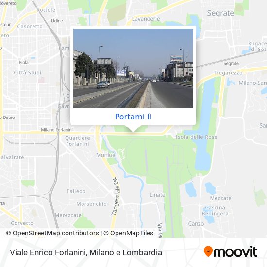 Mappa Viale Enrico Forlanini