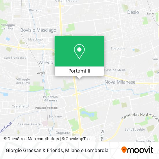 Mappa Giorgio Graesan & Friends