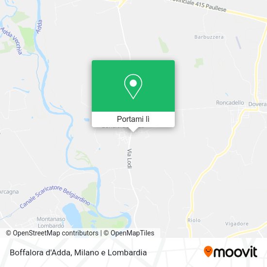 Mappa Boffalora d'Adda