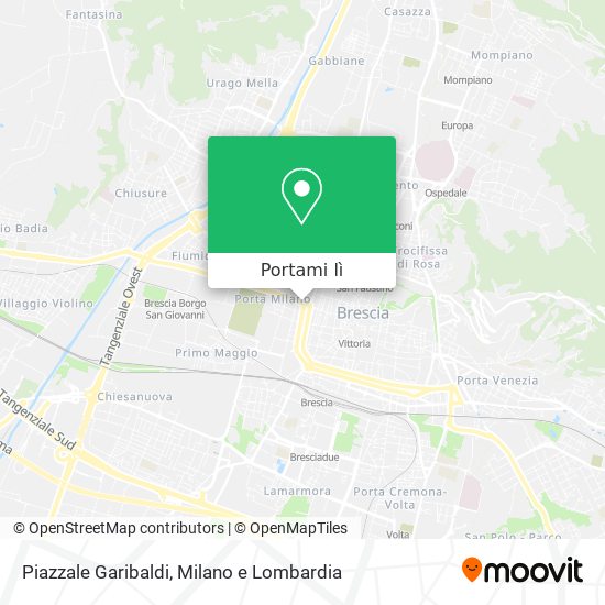 Mappa Piazzale Garibaldi