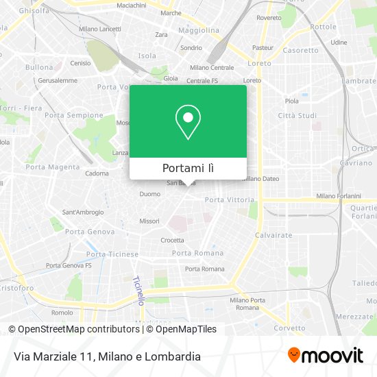 Mappa Via Marziale 11