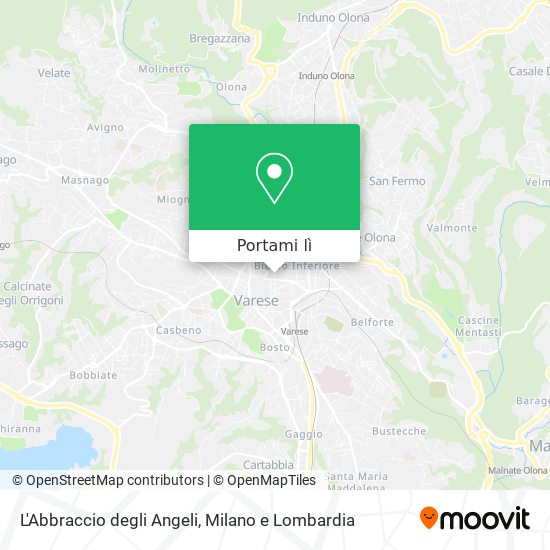 Mappa L'Abbraccio degli Angeli