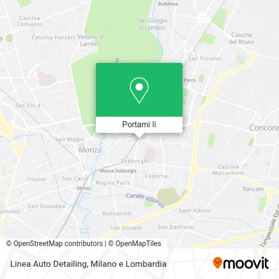 Mappa Linea Auto Detailing