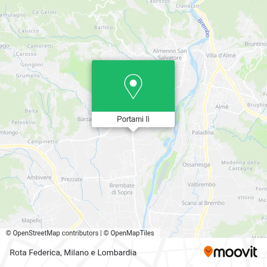 Mappa Rota Federica