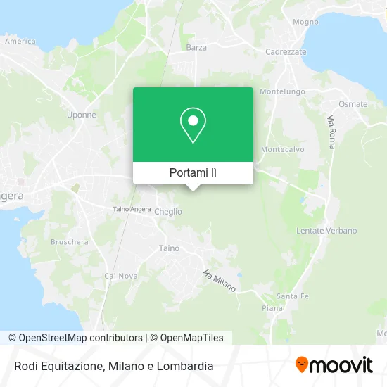 Mappa Rodi Equitazione