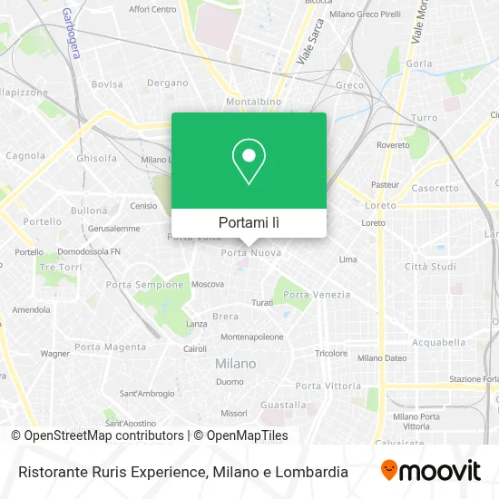 Mappa Ristorante Ruris Experience
