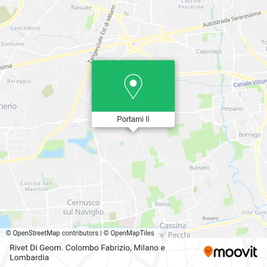 Mappa Rivet Di Geom. Colombo Fabrizio