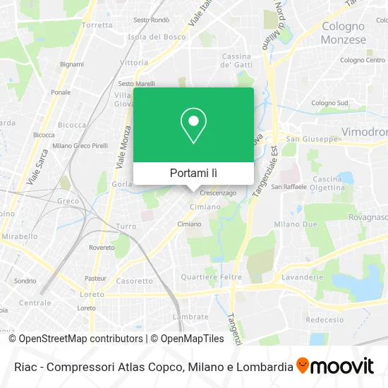 Mappa Riac - Compressori Atlas Copco
