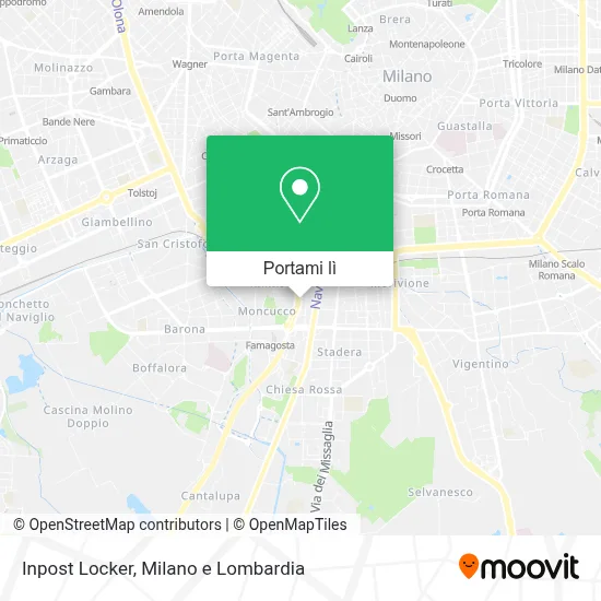 Mappa Inpost Locker