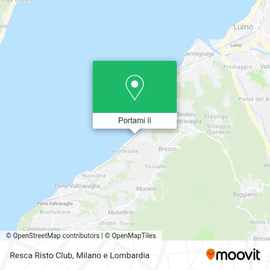 Mappa Resca Risto Club