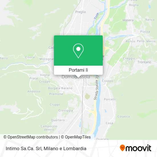 Mappa Intimo Sa.Ca. Srl