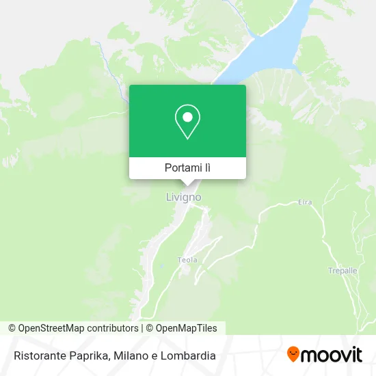 Mappa Ristorante Paprika
