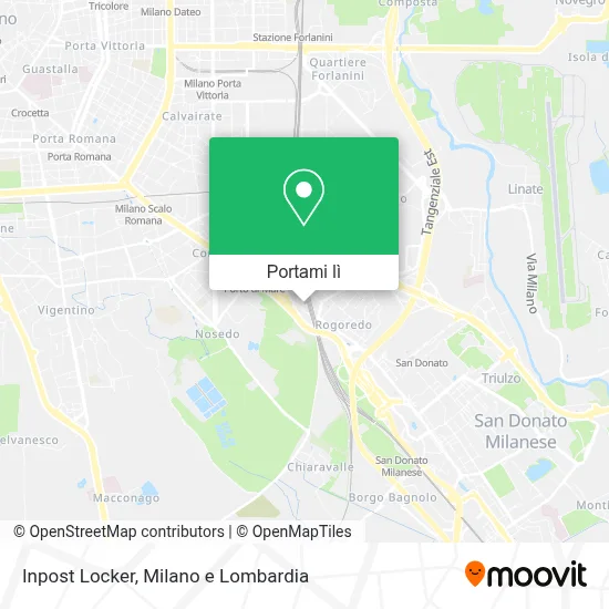 Mappa Inpost Locker