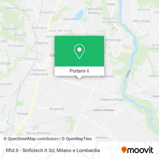 Mappa Rfid.It - Sinfotech.It Srl