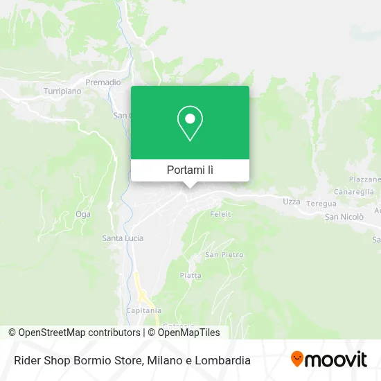 Mappa Rider Shop Bormio Store