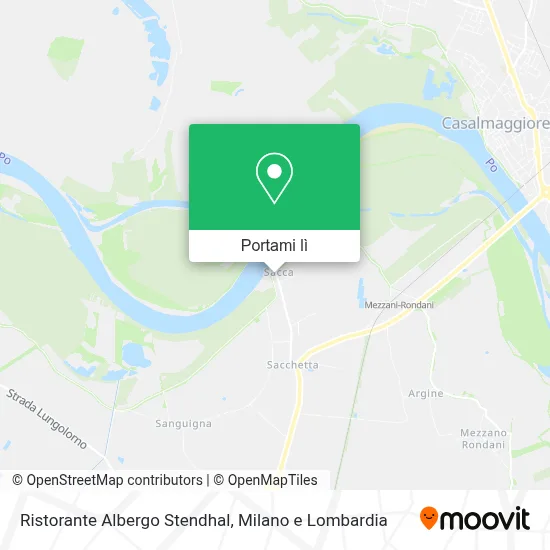 Mappa Ristorante Albergo Stendhal