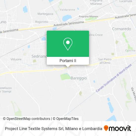 Mappa Project Line Textile Systems Srl