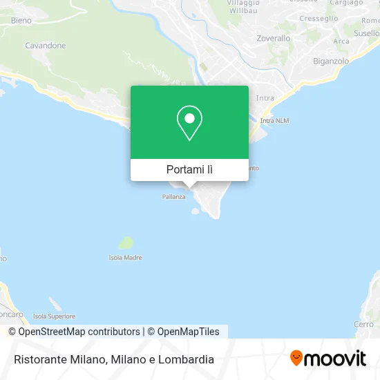 Mappa Ristorante Milano