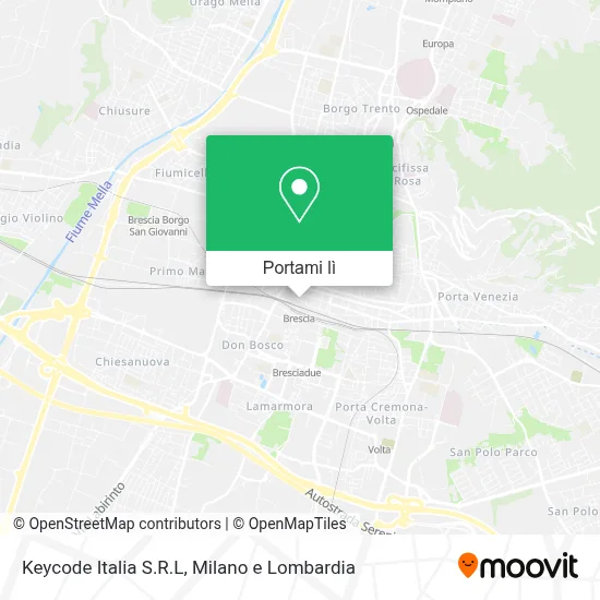 Mappa Keycode Italia S.R.L