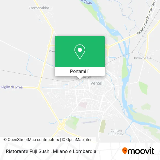 Mappa Ristorante Fuji Sushi