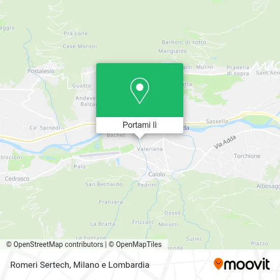 Mappa Romeri Sertech