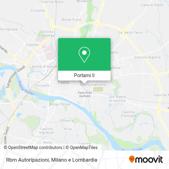 Mappa Rbm Autoripazioni