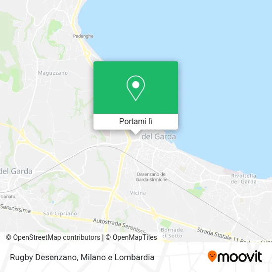 Mappa Rugby Desenzano
