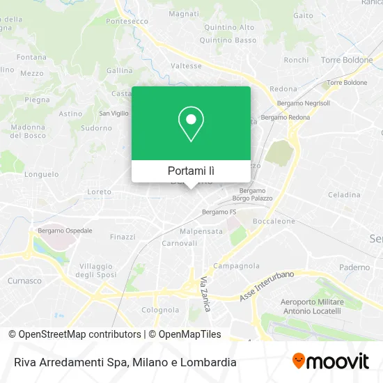 Mappa Riva Arredamenti Spa
