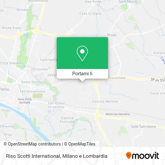 Mappa Riso Scotti International