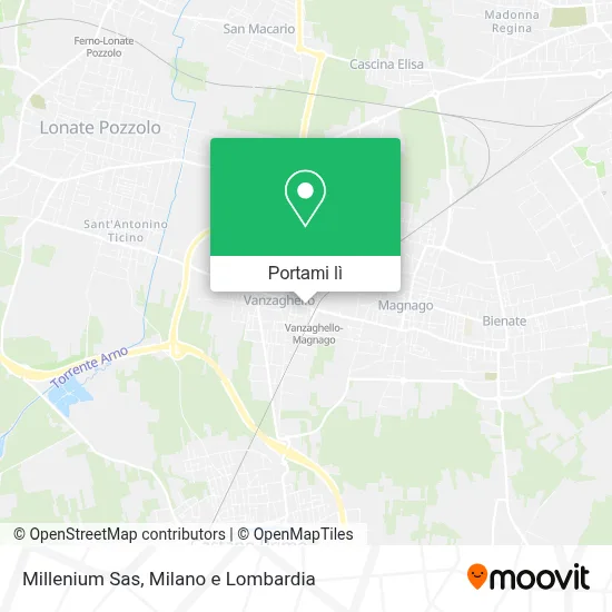 Mappa Millenium Sas