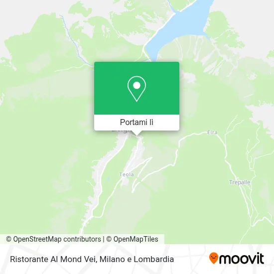 Mappa Ristorante Al Mond Vei