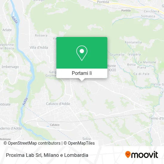 Mappa Proxima Lab Srl