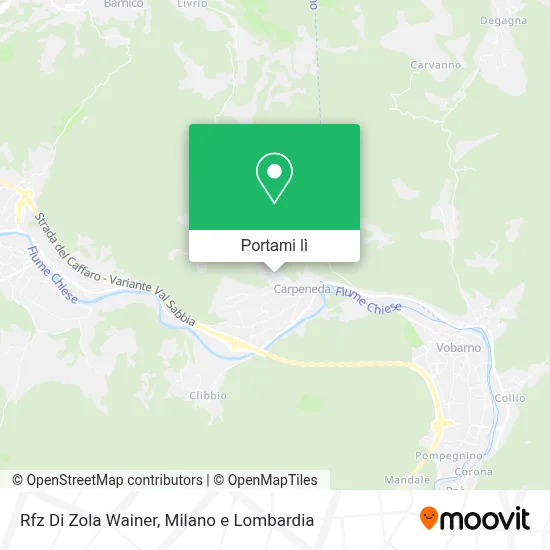 Mappa Rfz Di Zola Wainer